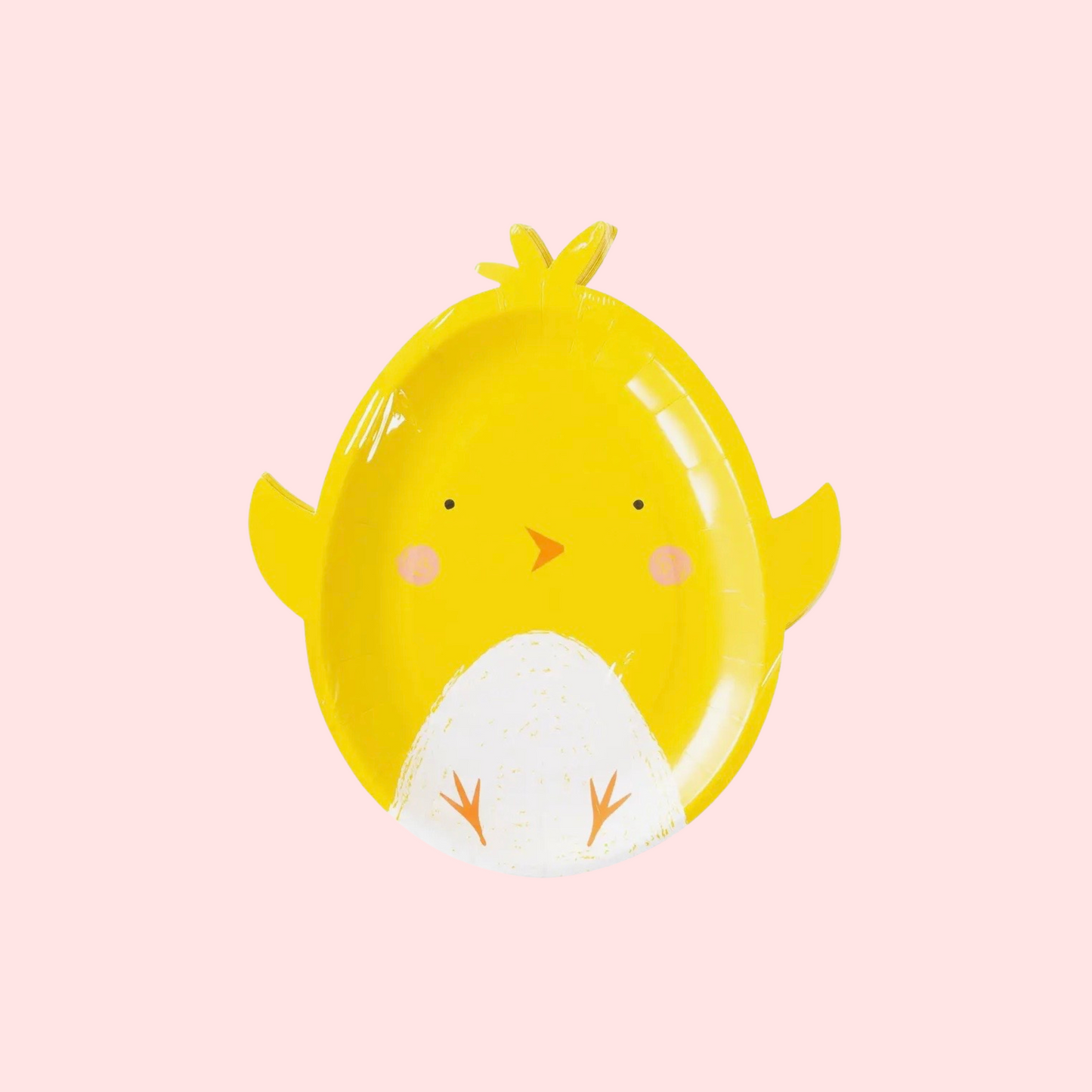 Easter Chick Shaped Plate, Set of 8 - Sweet Confetti Co.