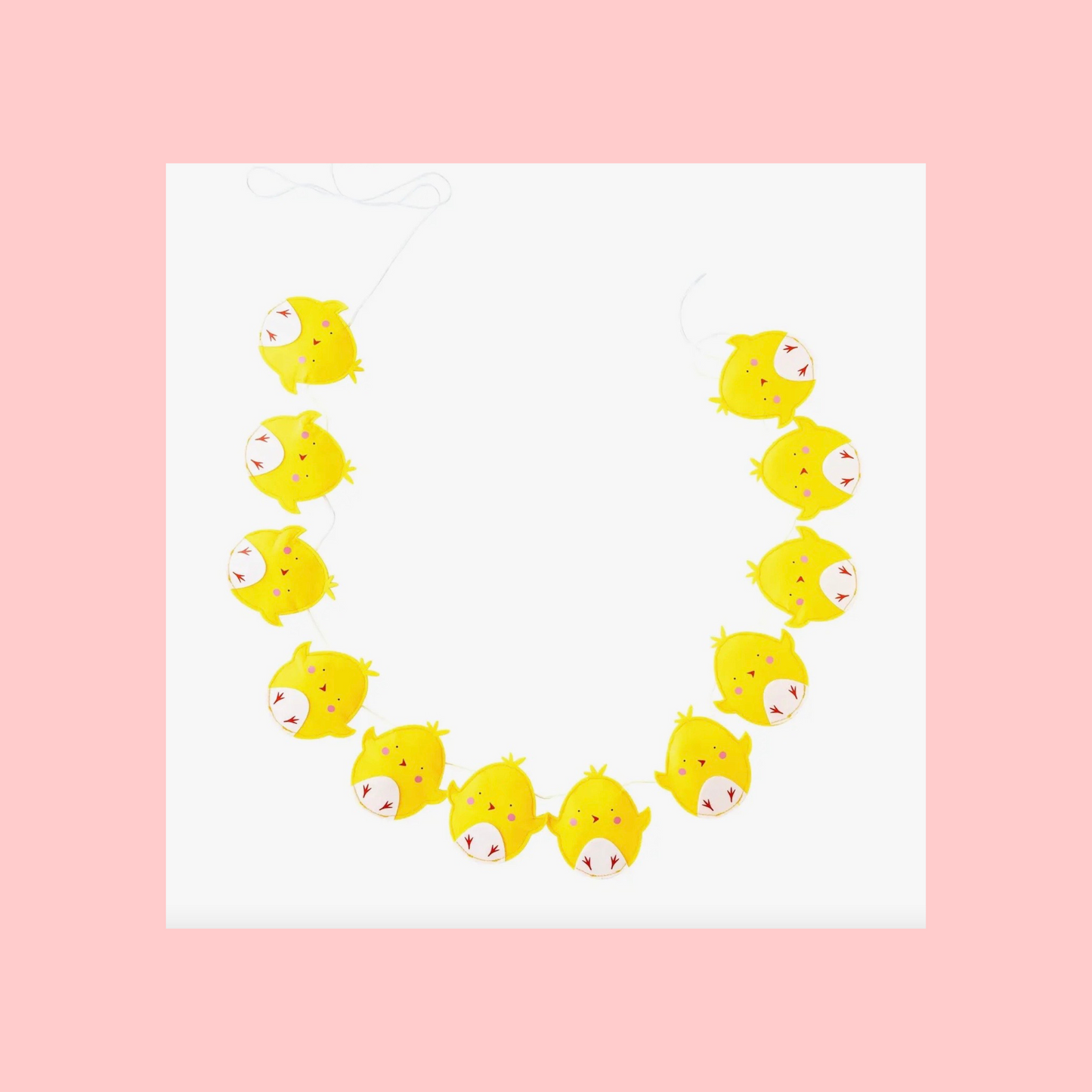 Puffy Felt Chick Banner - Sweet Confetti Co.