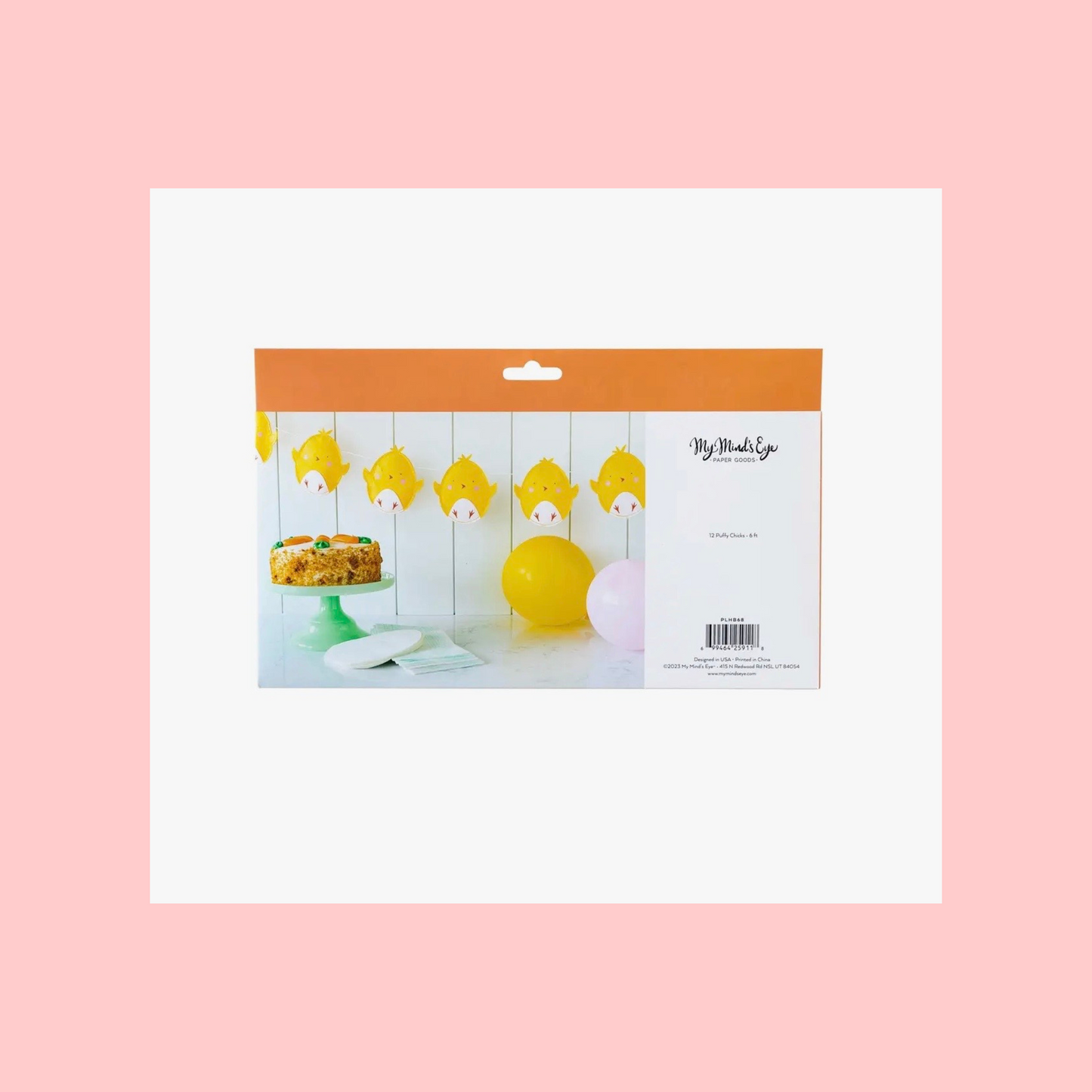 Puffy Felt Chick Banner - Sweet Confetti Co.