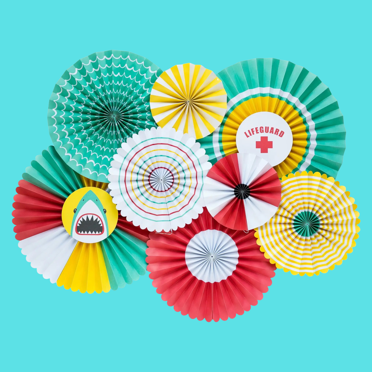 Pool Party Fans - Sweet Confetti Co.