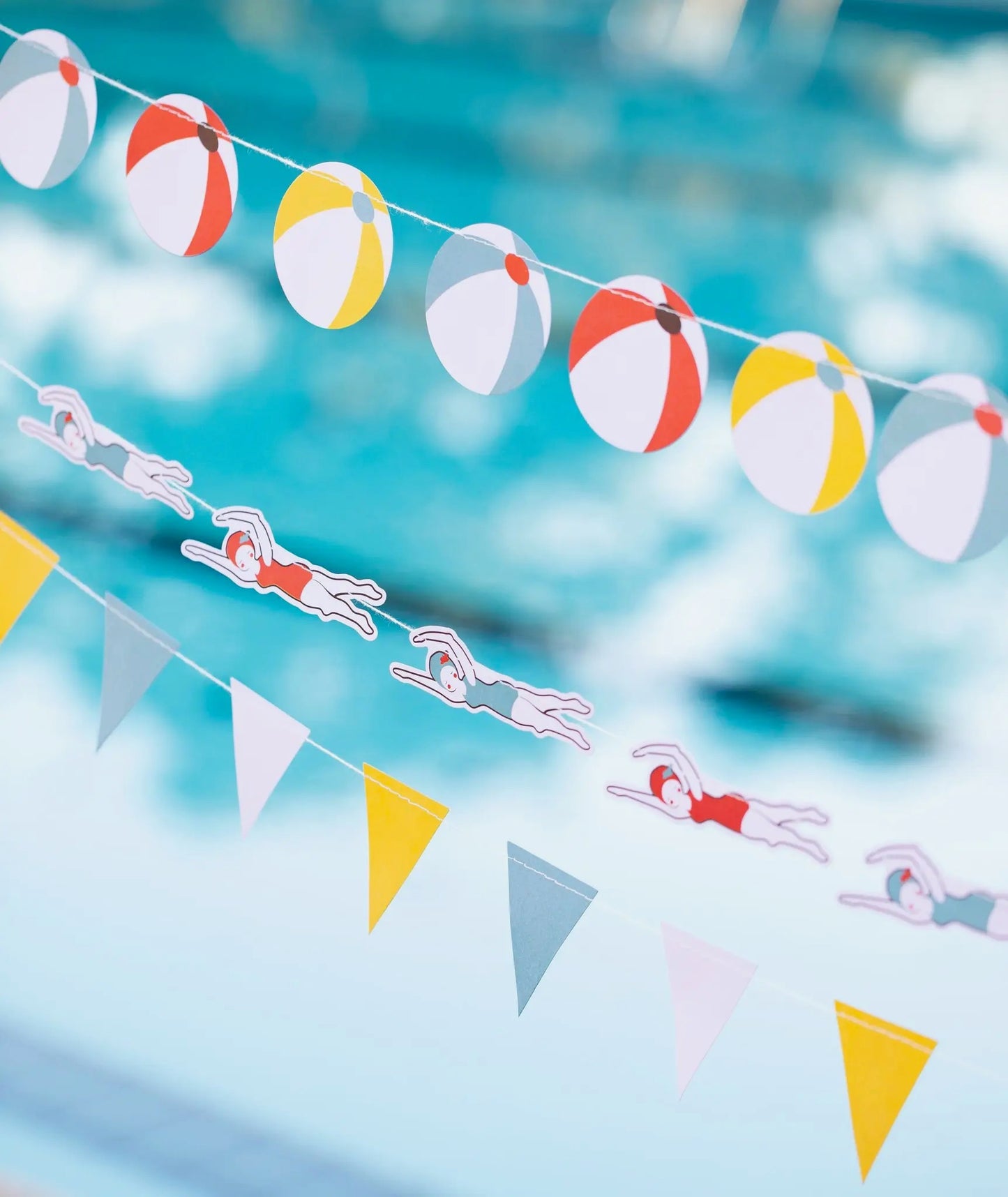 Pool Party Mini Banner - Sweet Confetti Co.