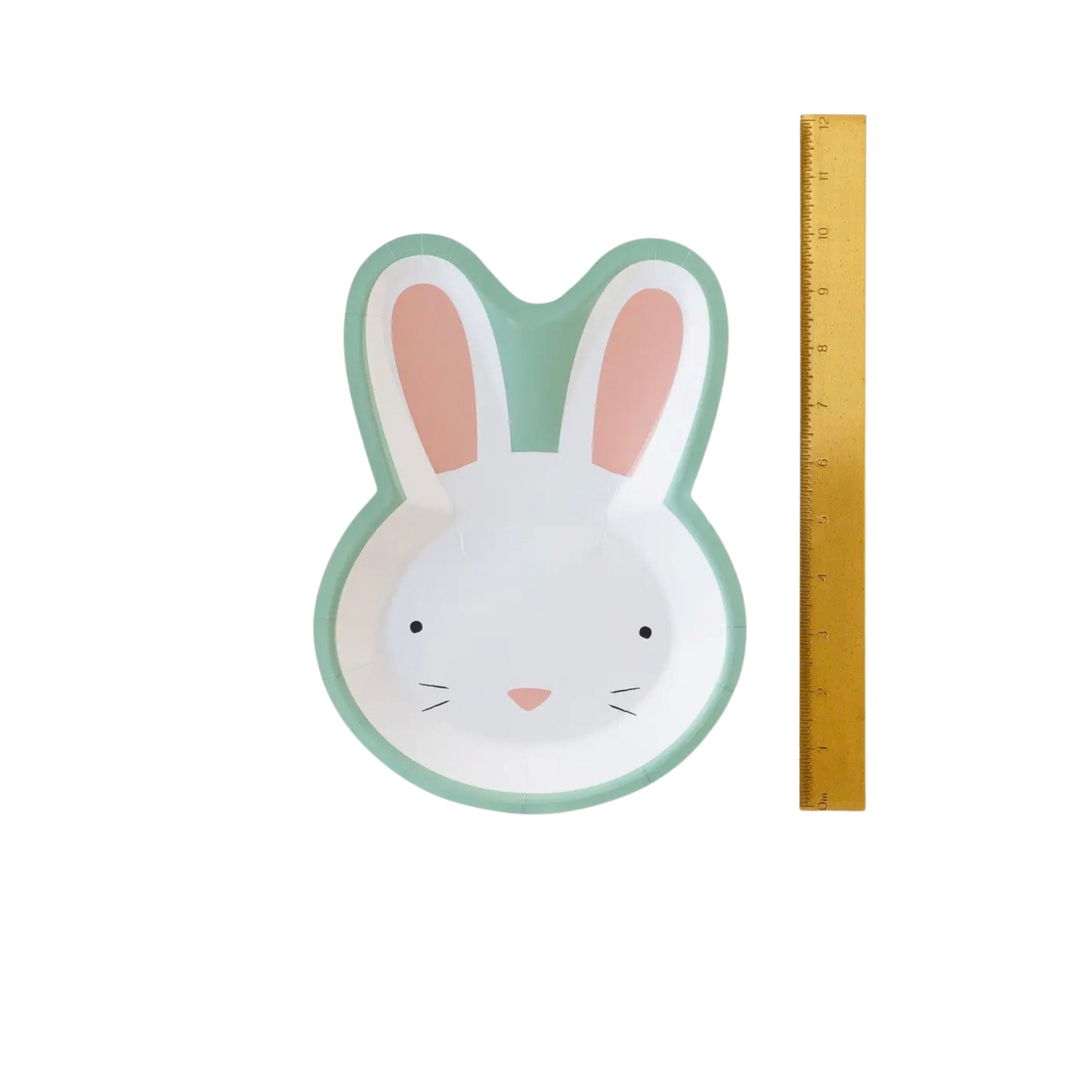 Easter Bunny Shaped Plates, Set of 8 - Sweet Confetti Co.