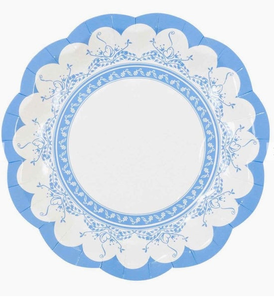 Truly Scrumptious Vintage Paper Plates - 12 Pack - Sweet Confetti Co.