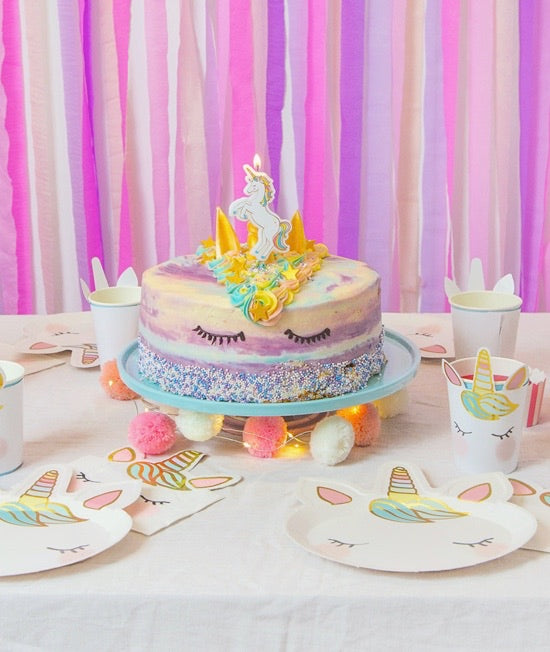 Unicorn Candle Cake Topper - Sweet Confetti Co.