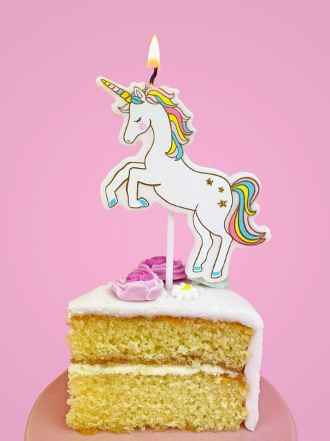 Unicorn Candle Cake Topper - Sweet Confetti Co.