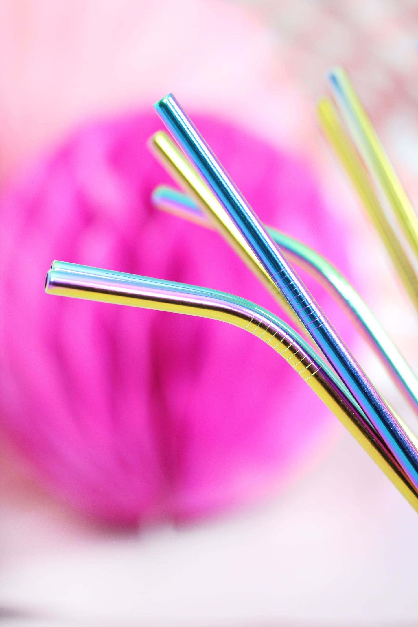 Reusable Metal Straws - Sweet Confetti Co.