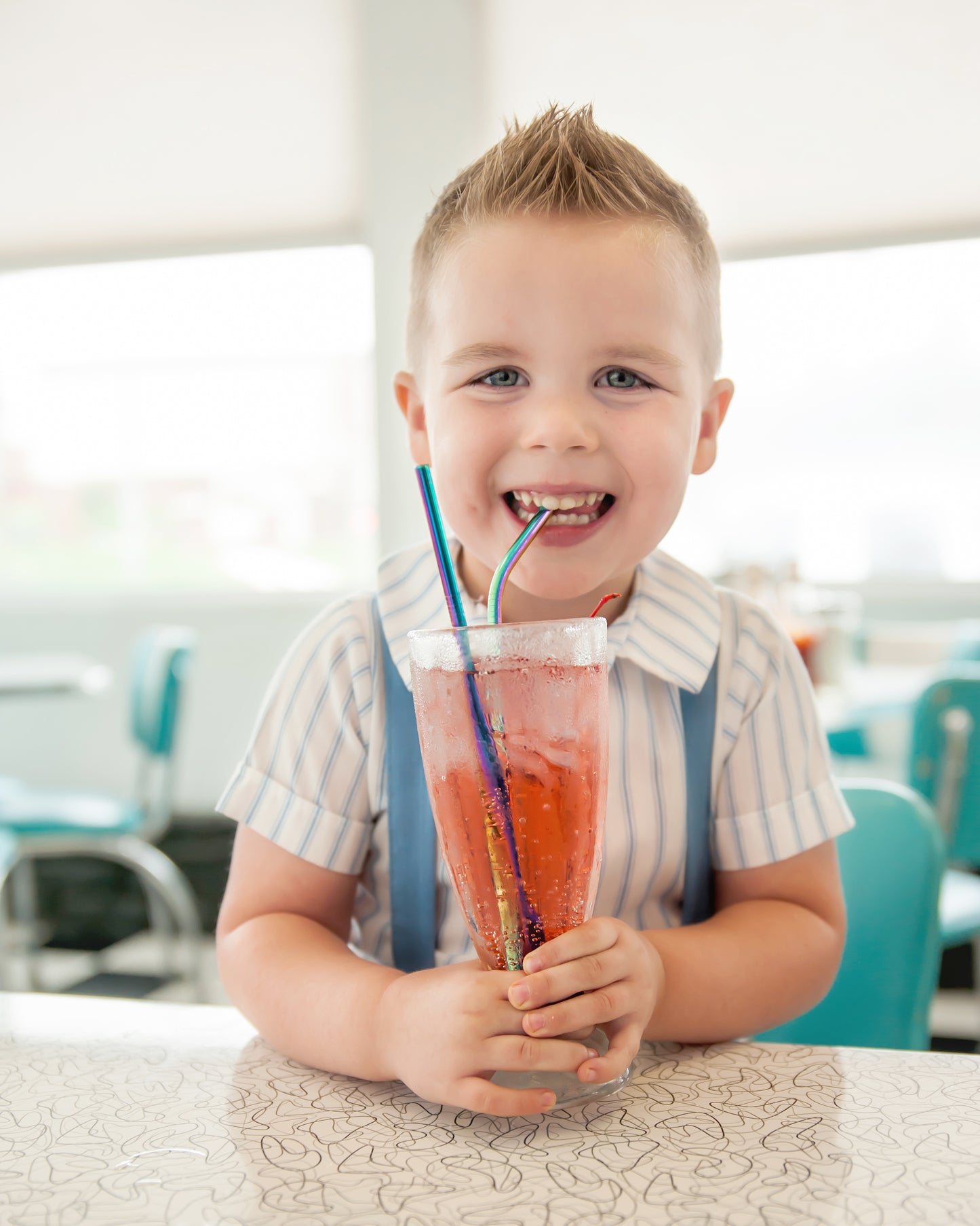 Reusable Metal Straws - Sweet Confetti Co.