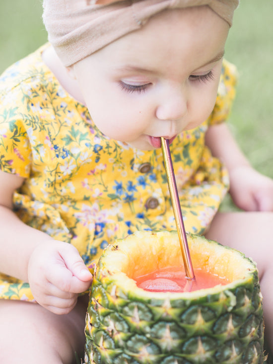 Reusable Metal Straws - Sweet Confetti Co.