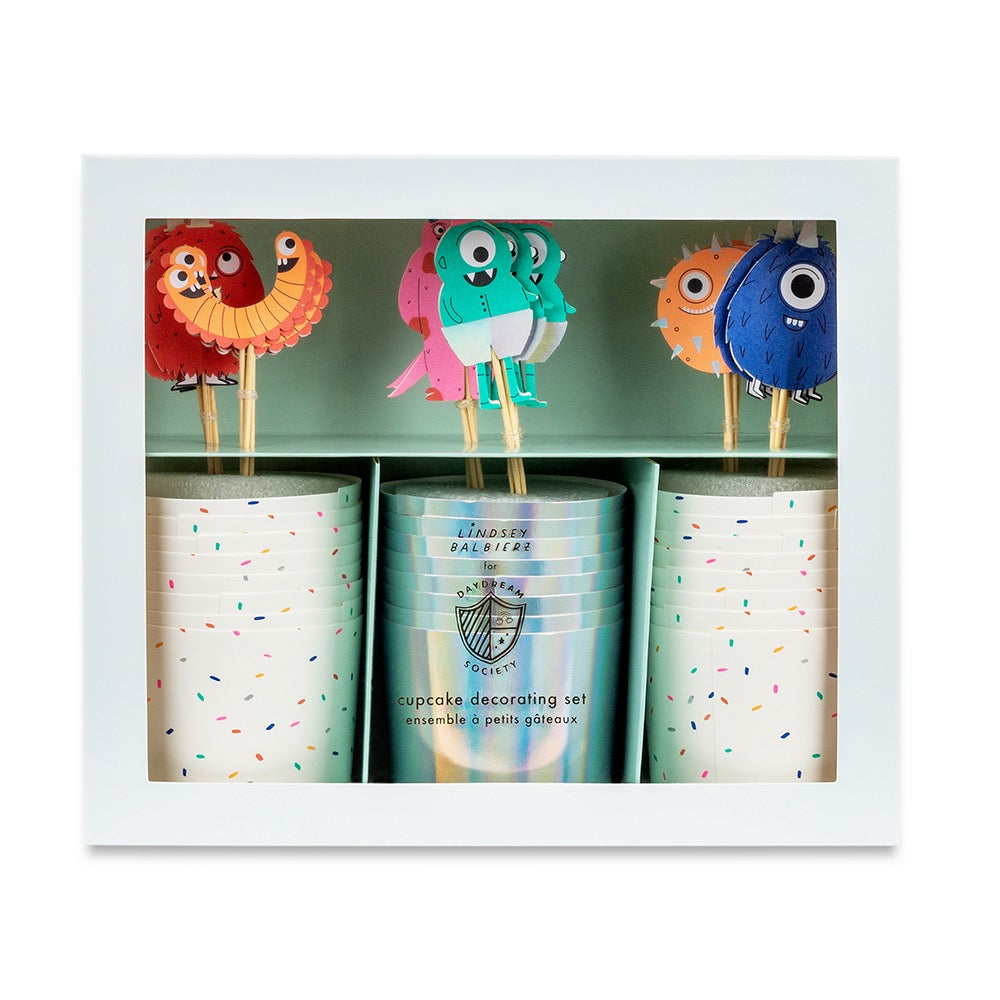 Little Monsters Cupcake Decorating Set - Sweet Confetti Co.